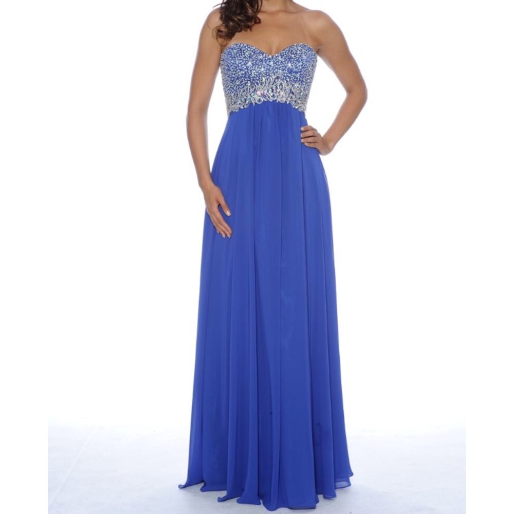 Decode NWT Blue Evening Gown Dress